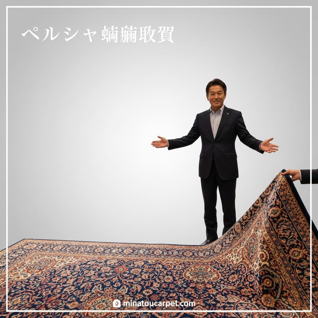 日本で信頼されるペルシャ絨毯買取専門店
